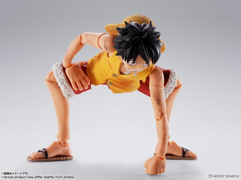 BANDAI S.H.Figuarts SHF 航海王 蒙其·D·魯夫 馬林福特頂上決戰 0909 