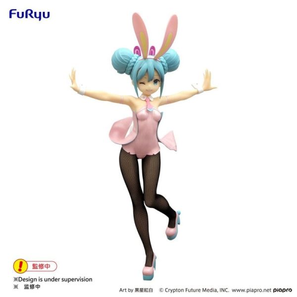 現貨 FURYU 景品 BiCute 初音未來 兔女郎公仔 粉色珍珠ver. 