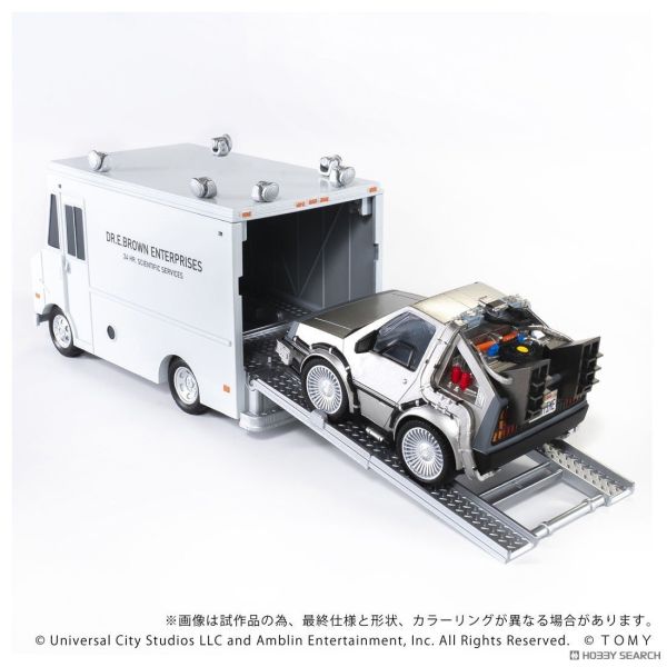 TAKARATOMY T-SPARK Q Village QV-04 回到未來 Time Machine (Part 1) DX 套裝 0825 