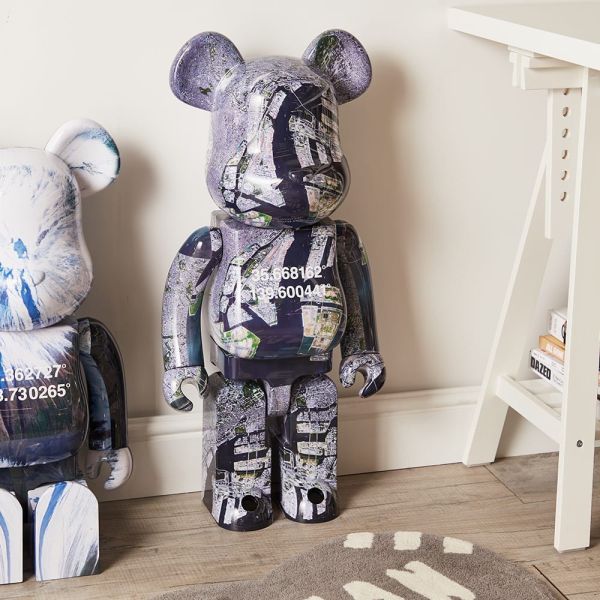 廠商特價 BE@RBRICK TOKYO OVERVIEW 衛星圖 日本東京 1000% 