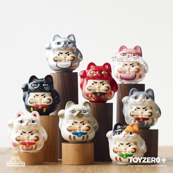 現貨 盲盒 TOYZERO+ PP MONSTER 招招好運小貓 