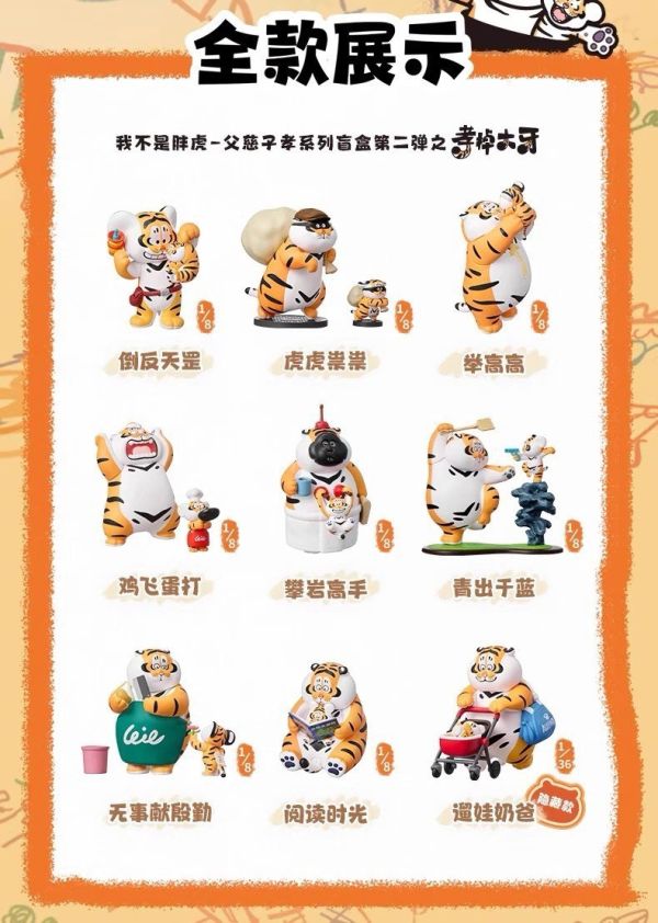 現貨 盲盒 玩樂主義 我不是胖虎 父慈子孝 孝掉大牙 