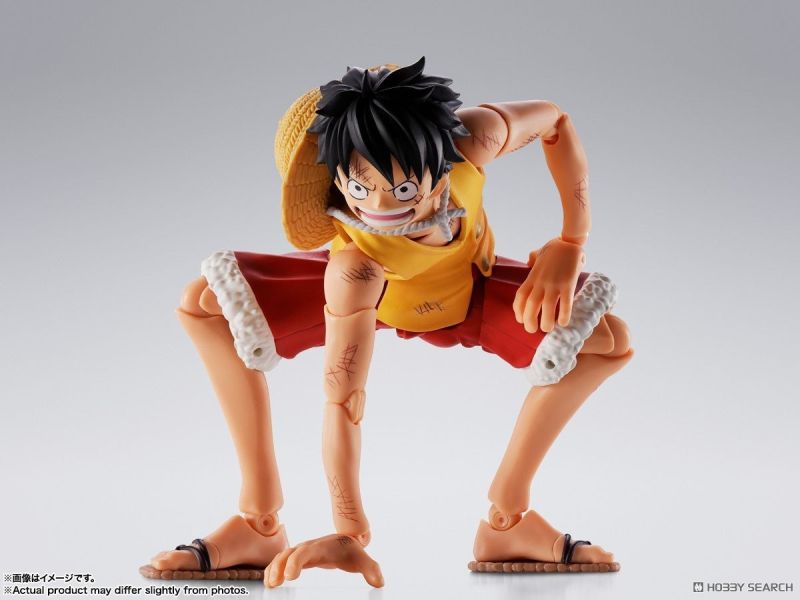 BANDAI S.H.Figuarts SHF 航海王 蒙其·D·魯夫 馬林福特頂上決戰 0909 