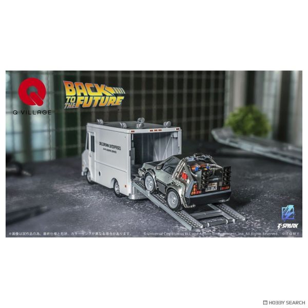 TAKARATOMY T-SPARK Q Village QV-04 回到未來 Time Machine (Part 1) DX 套裝 0825 