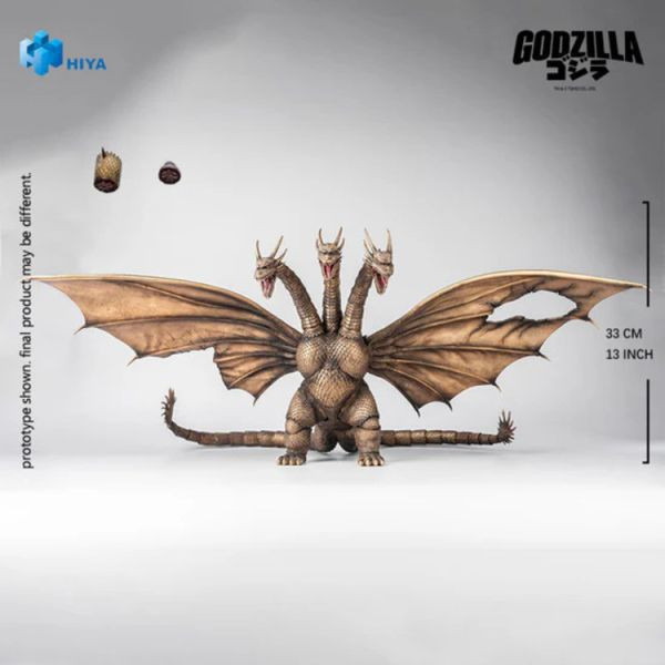 HIYA 極致超值系列 無比例 哥吉拉大戰王者基多拉 者基多拉 Battle Damaged EBG0180 可動完成品 0722 