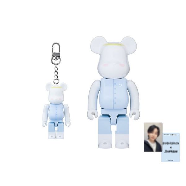 BE@RBRICK X SEVENTEEN 庫柏力克熊 尹淨漢 JEONGHAN 100%&400% 
