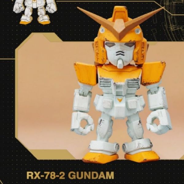 現貨 盲盒 BANDAI QMSV 迷你鋼彈 5週年 藝術家彩繪版 