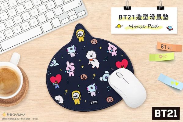 宇宙明星BT21 造型滑鼠墊 