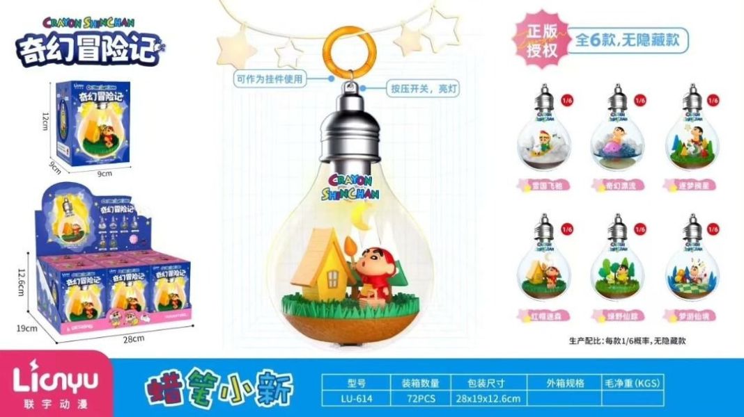 現貨 盲盒 聯宇 蠟筆小新 奇幻冒險記 