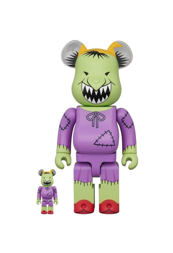 BE@RBRICK 庫柏力克熊 なまえのないかいぶつ 100％ & 400％ MONSTER 