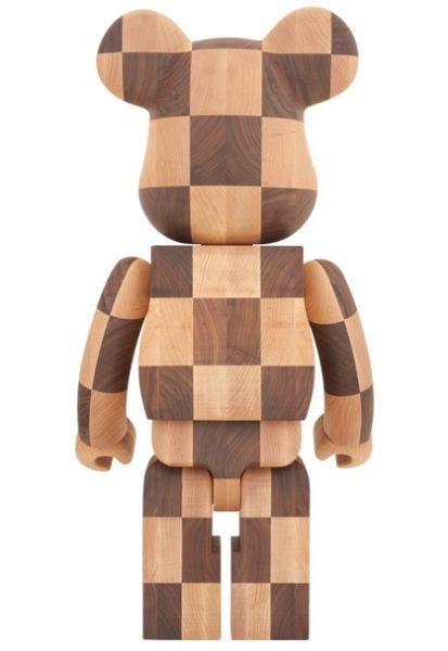 BE@RBRICK 庫柏力克熊 CHESS BE@RBRICK 1000％ 木頭 