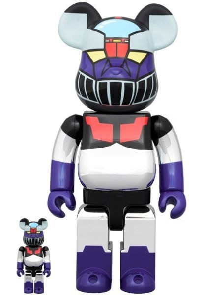 現貨 BE@RBRICK 500% MAZINGER Z PLATED 無敵鐵金剛電鍍版 
