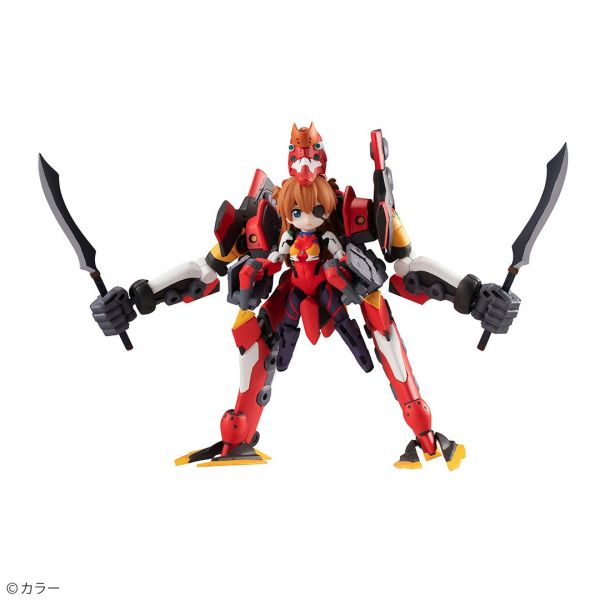 MegaHouse DESKTOP ARMY 新世紀福音戰士 新劇場版 明日香＆EVA2號機 （再販）0909 