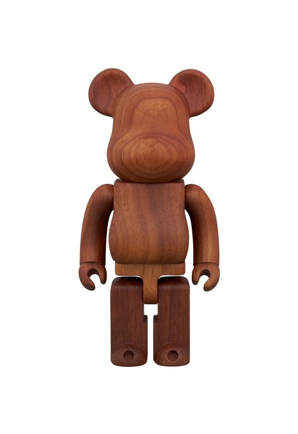BE@RBRICK 庫柏力克熊 カリモク パドゥーク 200％ 木頭熊 