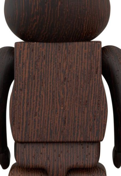 BE@RBRICK 庫柏力克熊 カリモク ウェンジ 200％ karimoku 木頭熊 