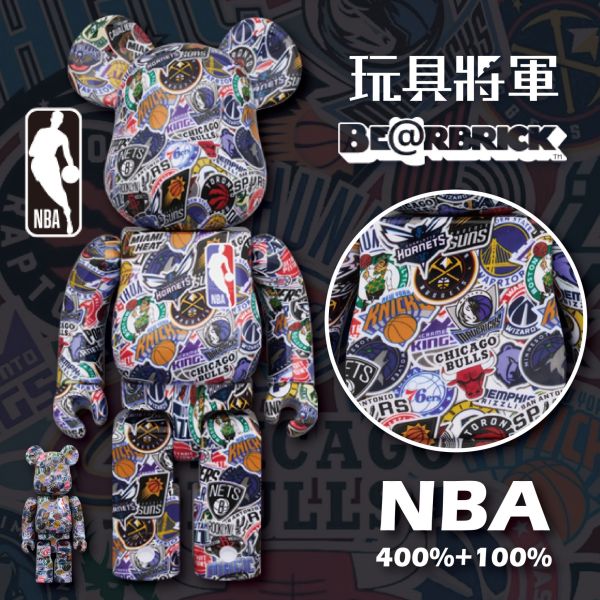 BE@RBRICK NBA 100%&400%&1000％ 