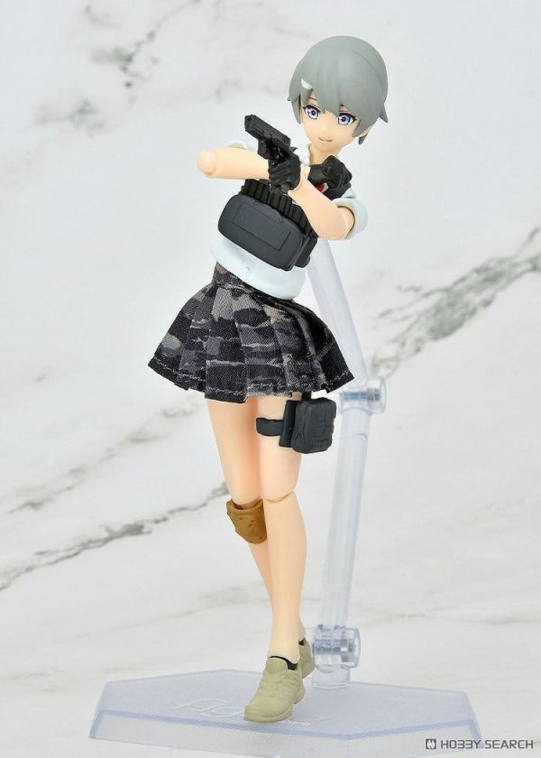 TOMYTEC figma SP158B 軍事女高中生 武裝JK Variant B2 編號：URBEX 0706 