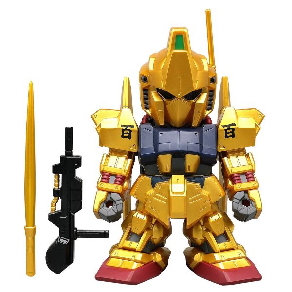 PLEX 機動戰士鋼彈 SD MSN-00100 百式限定黃金版 搪膠公仔 0921 