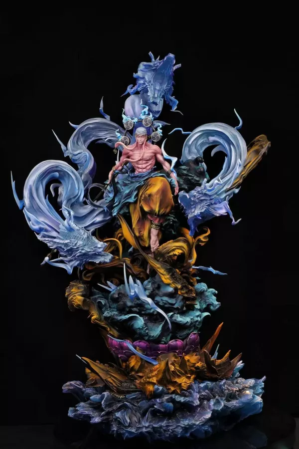 海賊王 GK 蒐藏雕像 雷神 艾涅爾 [鐵幕x潮鳴工作室] 