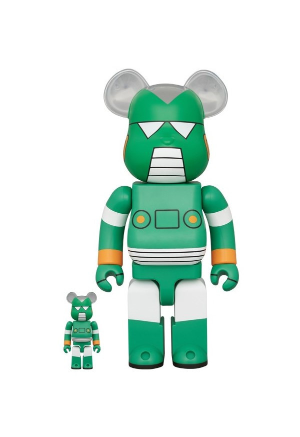 BE@RBRICK 庫柏力克熊 蠟筆小新 康達姆機器人 100％ & 400％ 