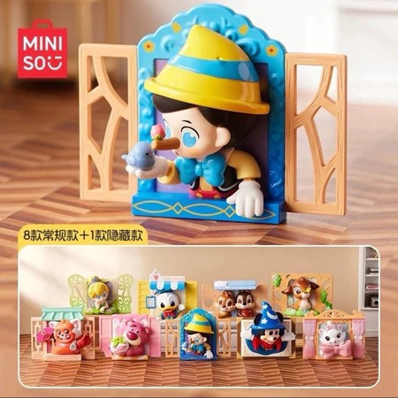 現貨 盲盒 MINISO 迪士尼 窗邊故事系列 