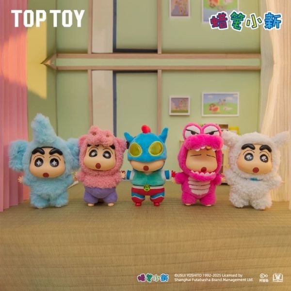 現貨 盲盒 TOP TOY 蠟筆小新 換裝派對系列 搪膠毛絨 