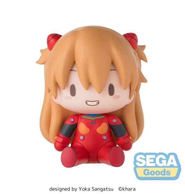 SEGA 景品 福音戰士新劇場版 fuwa petit迷你坐姿公仔 明日香 駕駛服Ver. 0908 