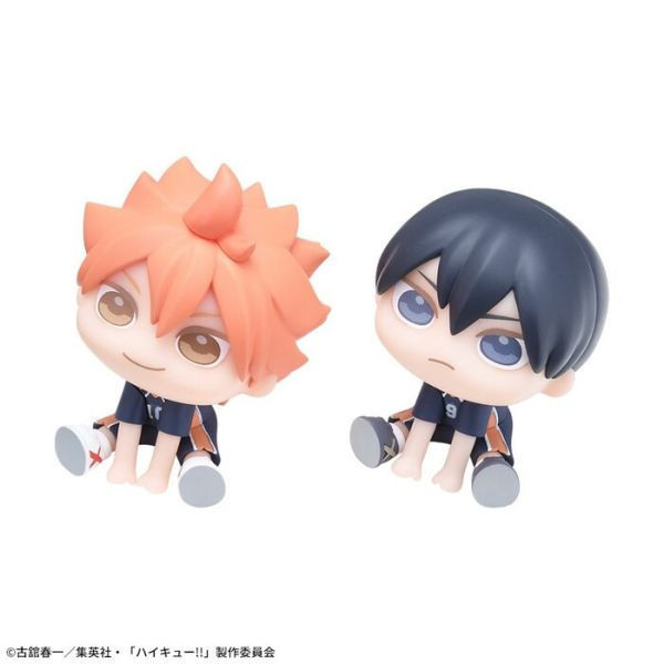 現貨 SEGA 景品 坐姿迷你公仔 日向＆影山 