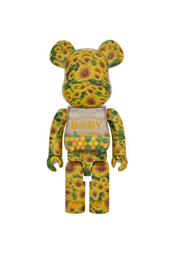 BE@RBRICK 庫柏力克熊 MY FIRST BE@RBRICK SUNFLOWER 1000％ 