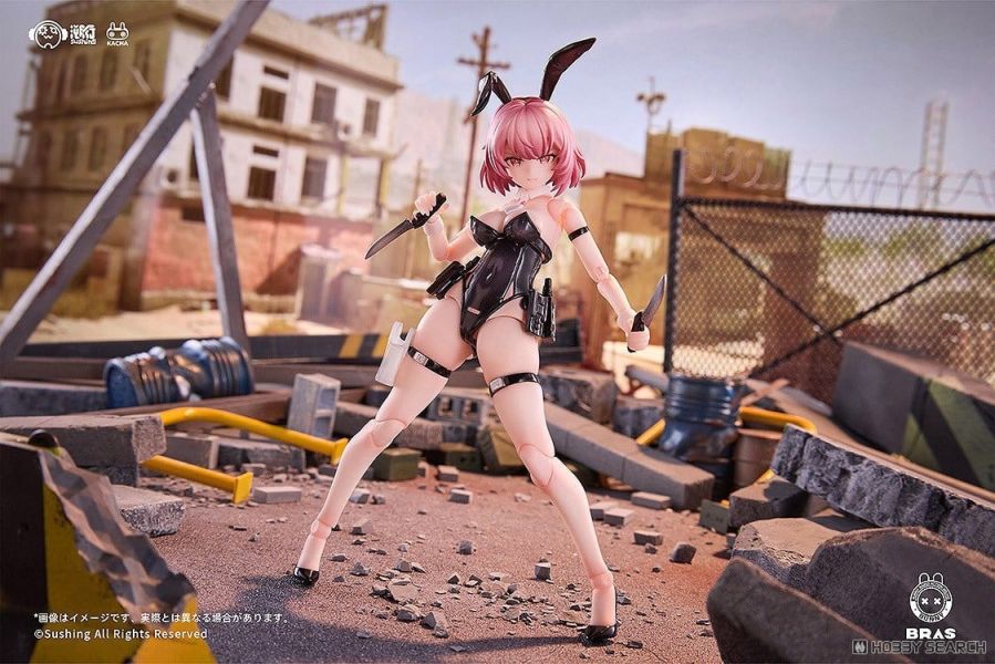 溯行 1/12 突擊手·蓓爾嘉 Bunny Rapid Action Squad 可動 0831 