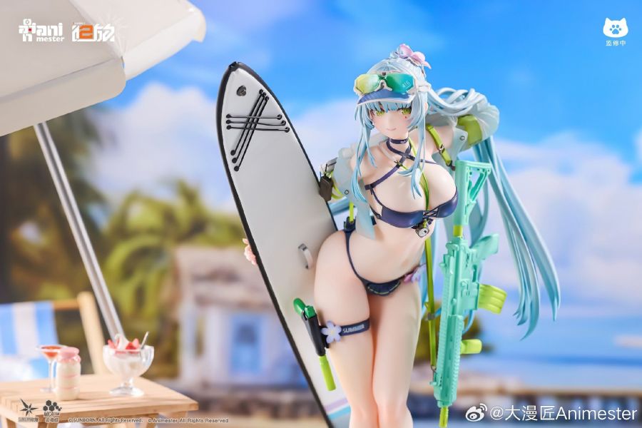 大漫匠 1/7 少女前線 2 追放 可露凱 蔚藍軌跡 PVC 1222 