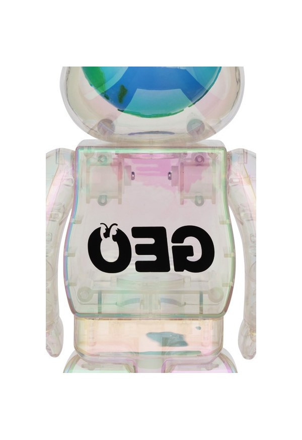 BE@RBRICK 庫柏力克熊 GEO EARTH 100％ & 400％ 