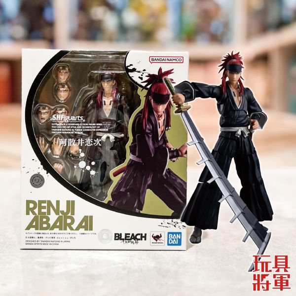 現貨 Bandai 萬代 S.H.F 死神 阿散井戀次 