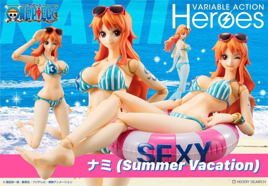 MegaHouse V.A Heroes海賊王 娜美 夏日假期版 可動完成品 0713 