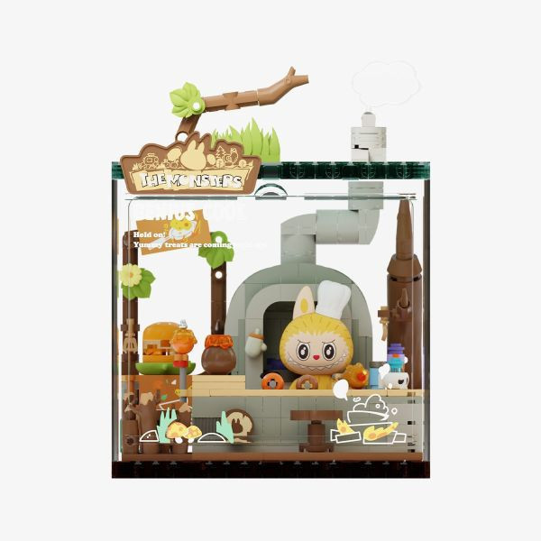 泡泡瑪特 森林祕密基地系列拼搭積木第二期 labubu 1015 