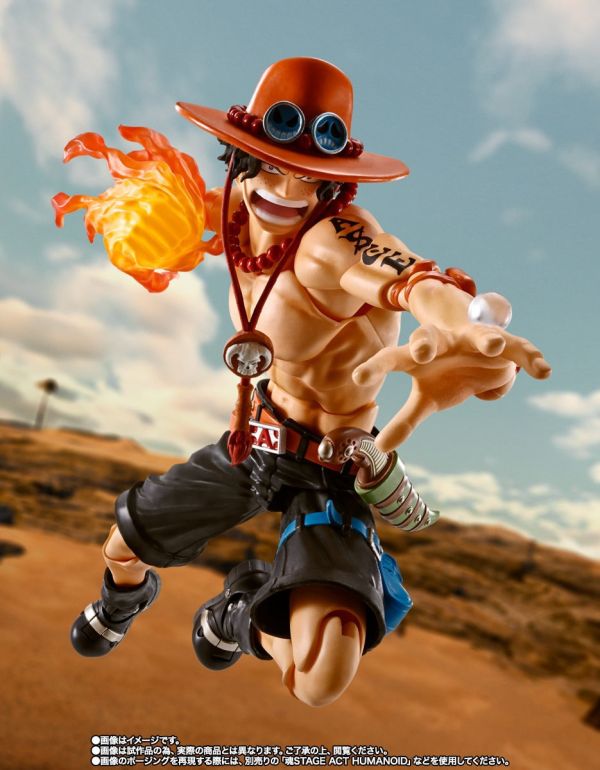 現貨 BANDAI S.H.Figuarts SHF 海賊王 航海王 波特卡斯·D·艾斯 火拳 