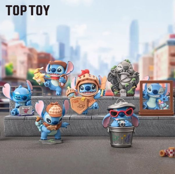 現貨 盲盒 TOP TOY 史迪奇 城市系列大冒險 