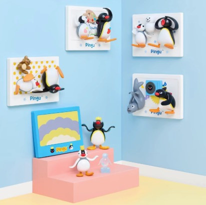 現貨 盲盒 VEF PINGU 小劇場系列組合磁鐵 