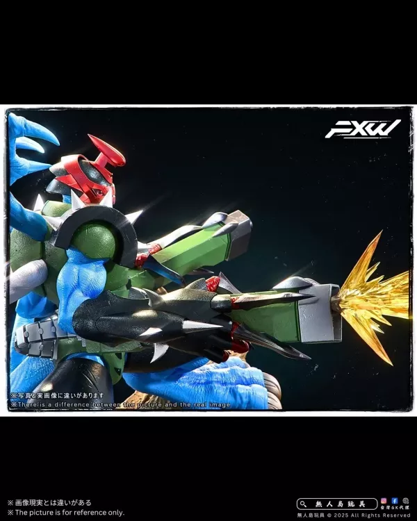 數碼寶貝 GK 蒐藏雕像 合體進化 機甲龍獸 [FXW Studio] 