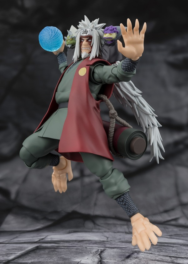 現貨 Bandai S.H.Figuarts 火影忍者 自來也 精通仙術的木葉豪傑 仙人模式套組 