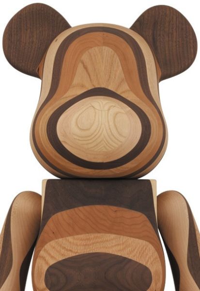 BE@RBRICK 庫柏力克熊 LAYERED WOOD BE@RBRICK 1000% 木頭 