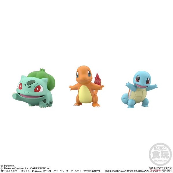 BANDAI 精靈寶可夢 SCALE WORLD 關都地區 3 套組 盒玩 1022 