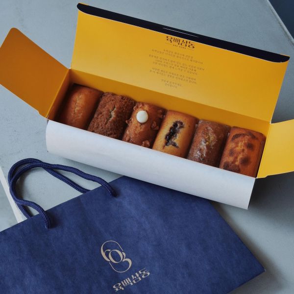 3月・費南雪日常品味選集（6入）（ 03 / 24寄出） 費南雪,甜點禮盒,下午茶,精品禮盒,費南雪專賣店,新光三越,台南甜點,韓國,費南雪禮盒,韓國甜點,彌月禮盒,現烤,台北費南雪