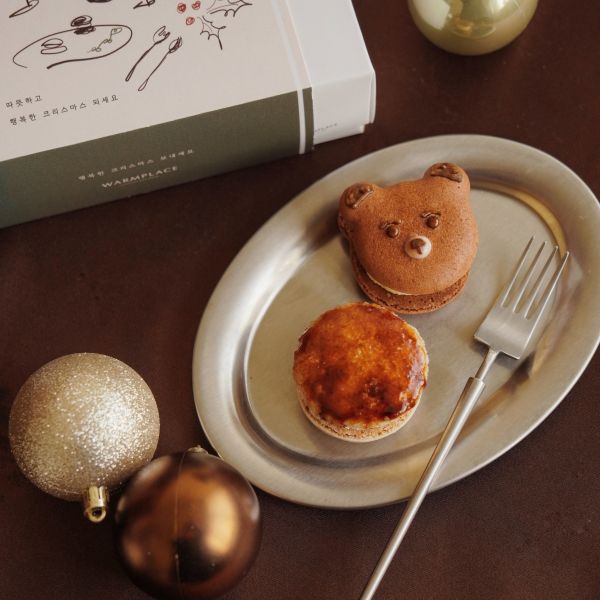 6入胖卡龍 耶誕限定禮盒 ( 12 / 02 寄出) 韓式,厚餡馬卡龍,胖卡龍,台南馬卡龍,伴手禮,台灣伴手禮,新光三越,烤布蕾,萬聖節甜點,萬聖節,甜點禮,團購甜點,台中禮盒,耶誕禮盒,聖誕禮盒,聖誕禮物