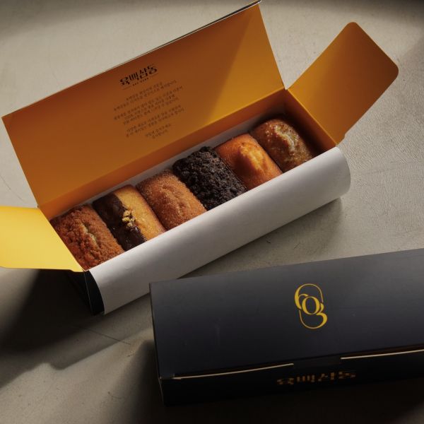 6入綜合費南雪禮盒（ 12 / 02 寄出） 費南雪,甜點禮盒,台南下午茶,費南雪專賣店,台南美食,台南甜點,韓國,宅配甜點,台南伴手禮,費南雪禮盒,韓國美食,彌月禮盒,太妃,現烤,台北費南雪