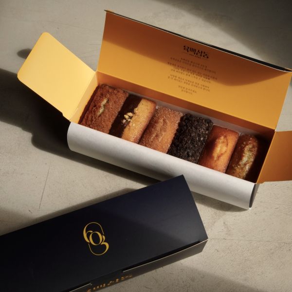 6入綜合費南雪禮盒（ 12 / 02 寄出） 費南雪,甜點禮盒,台南下午茶,費南雪專賣店,台南美食,台南甜點,韓國,宅配甜點,台南伴手禮,費南雪禮盒,韓國美食,彌月禮盒,太妃,現烤,台北費南雪