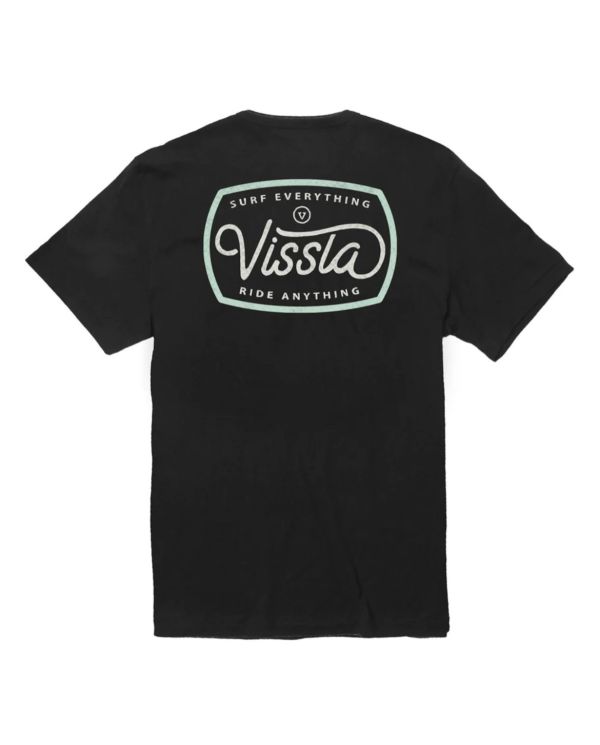 VISSLA Very Regular Tee 有機棉 復古短T 水洗黑 Ｍ VISSLA Very Regular Tee 有機棉 復古短T 水洗黑 Ｍ