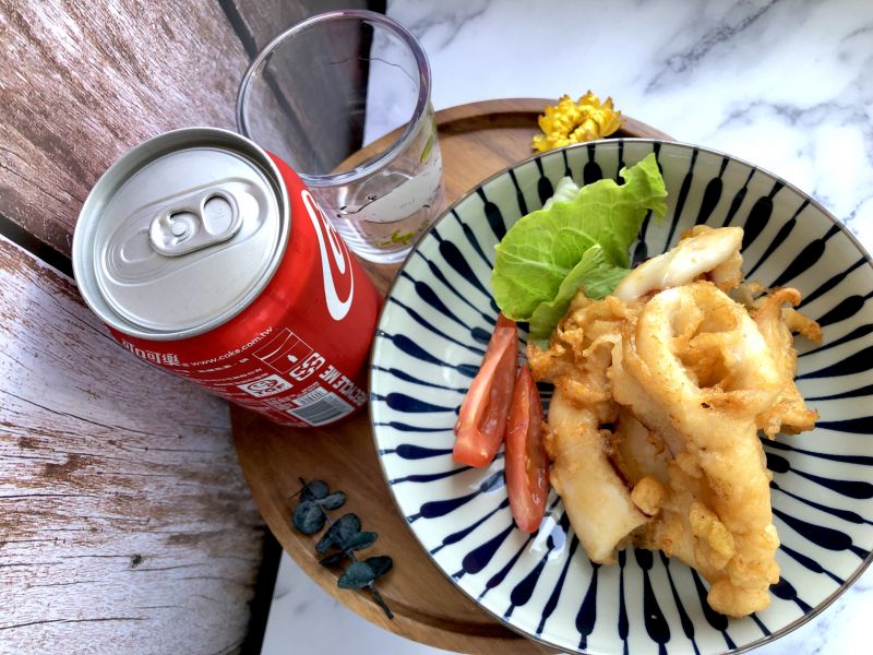 黃金炸軟絲 竹蓮嚴選,竹蓮市場,軟絲,炸軟絲,熟食,即時美食,即食,宵夜,家常菜