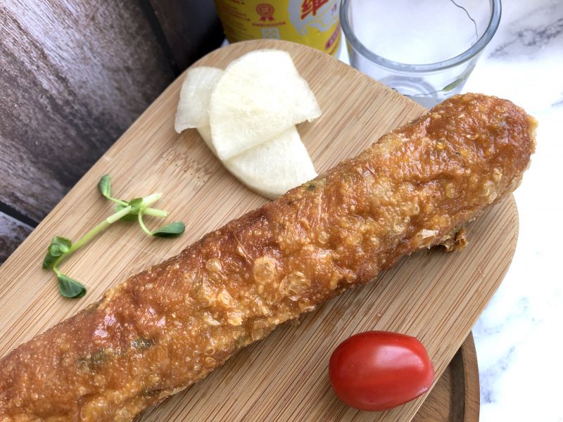酥炸古早味蝦仁捲 竹蓮嚴選,竹蓮市場,蝦仁捲,炸蝦仁捲,熟食,即時美食,即食,古早味捲,宵夜,家常菜