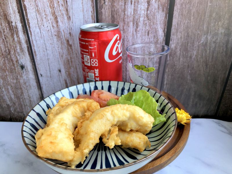 黃金炸花枝 竹蓮嚴選,竹蓮市場,花枝,炸花枝,熟食,即時美食,即食,宵夜,家常菜